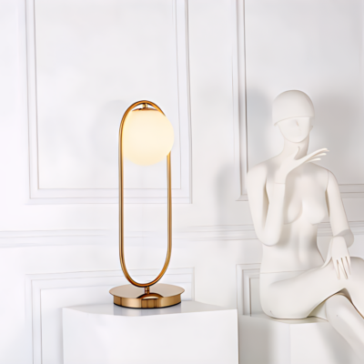 Gold Ring Warm Lamp