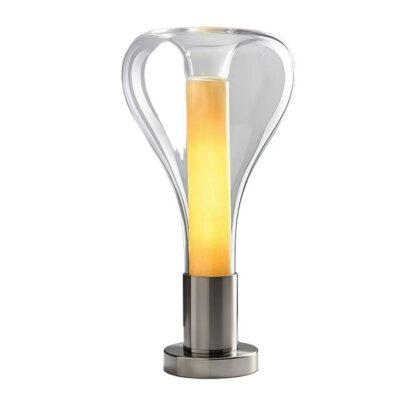 Glass Wood Ambient Lamp