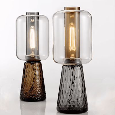 Glass Glow Table Lamp
