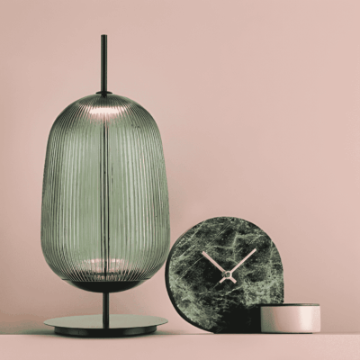 Glass-Glow Table Lamp