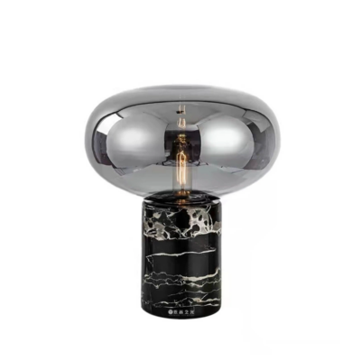 Marble & Glass Table Lamp