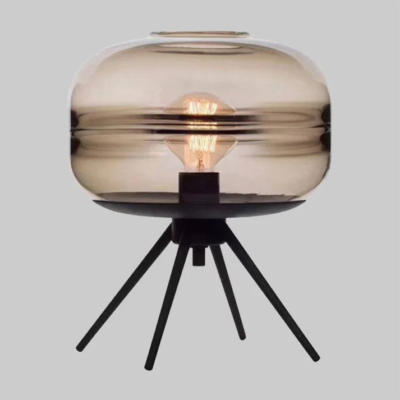 Amber Glow Table Lamp