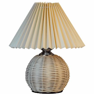 Rattan Weave Table Lamp