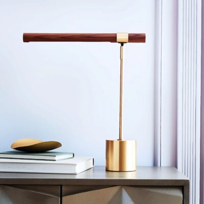 Gilded Wood lamp
