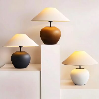 Rustic Ceramic Table Lamp