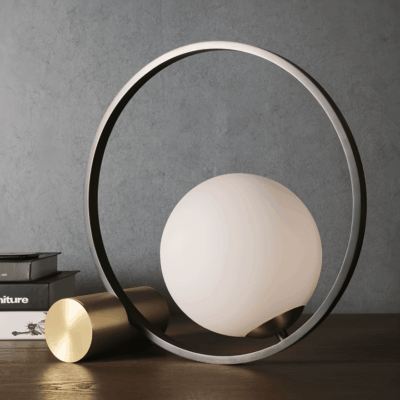 Modern Ring Shape Table Lamp