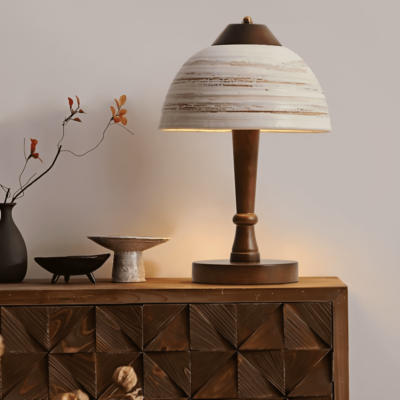 Rustic Ceramic Table Lamp