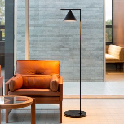 Gold Glow Floor Lamp