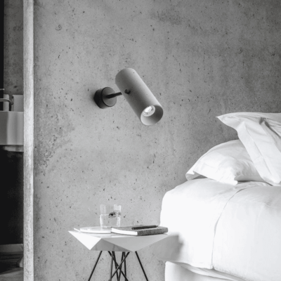 Industrial Cement Glow Wall Lamp