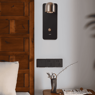 Modern USB Rotate Wall Lamp