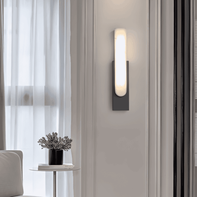 Nature Glow Resin Wall Lamp