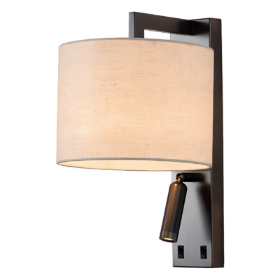 Nordic Warm Fabric Wall Lamp
