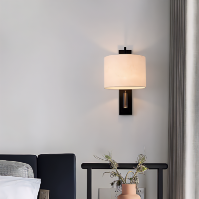 Nordic Warm Fabric Wall Lamp