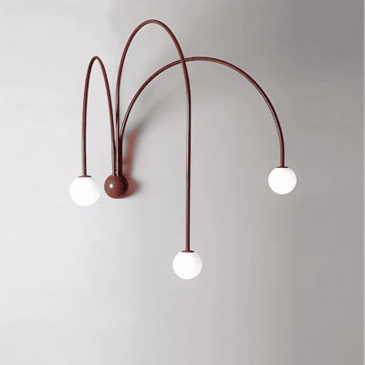 Retro Glow Arc Wall Lamp