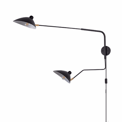 Retro Swing Arm Wall Lamp