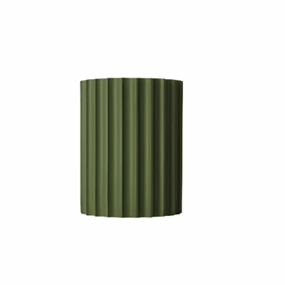 Textured Resin Wall Sconce