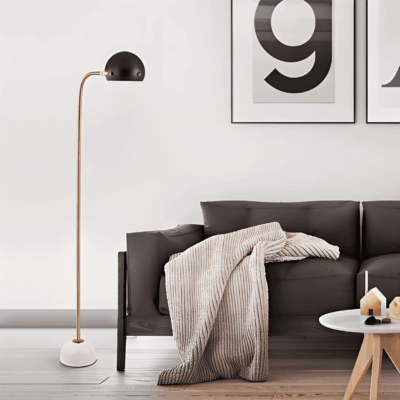 Lux Marble Floor Lamp