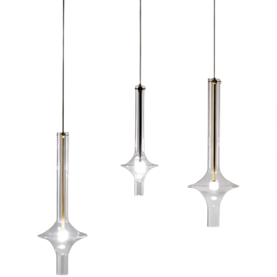 Art Glass Bar Chandelier