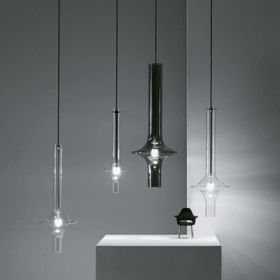 Art Glass Bar Chandelier