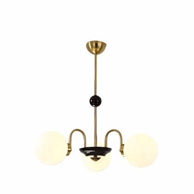 Gold Globe Chandelier