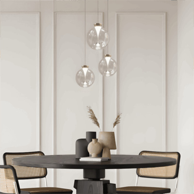 Gradient Globe Pendant Light