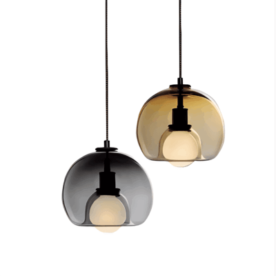 Modern Glass Multi – Head Chandelier