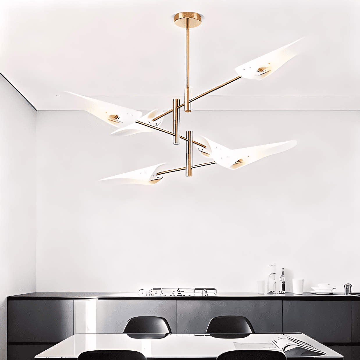 Modern Glow Chandelier