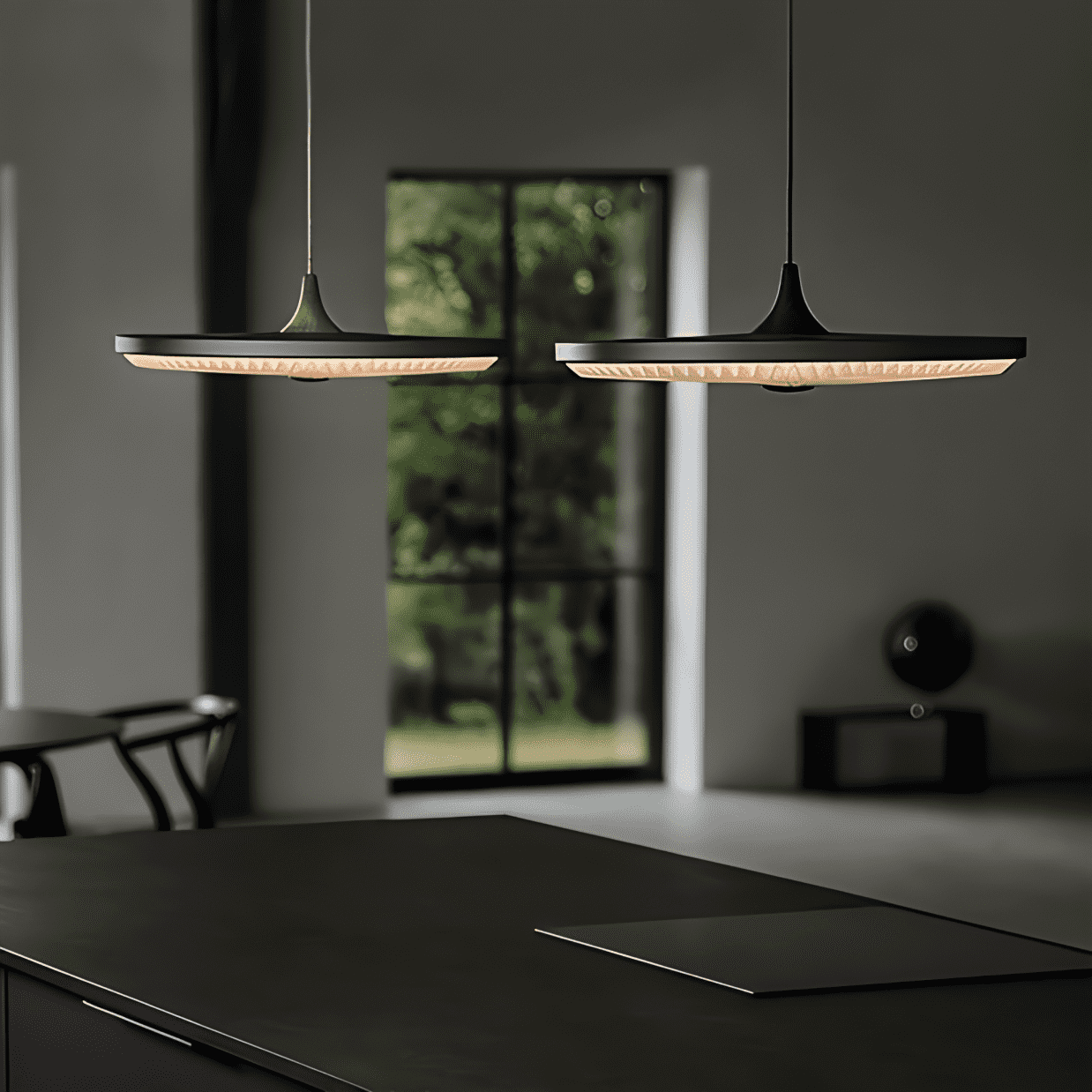 Modern Minimalist UFO Chandelier