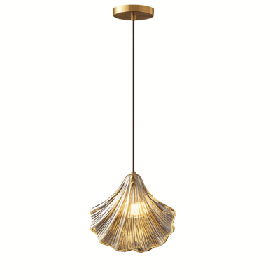 Shell-Style Warm Chandelier