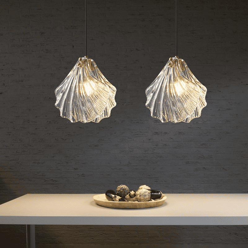 Shell-Style Warm Chandelier