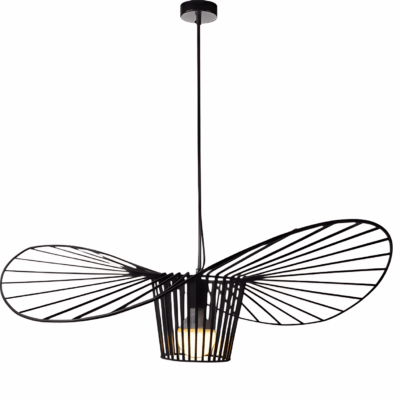Stylish Straw-hat Chandelier