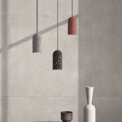 Vintage Terrazzo Art Chandelier