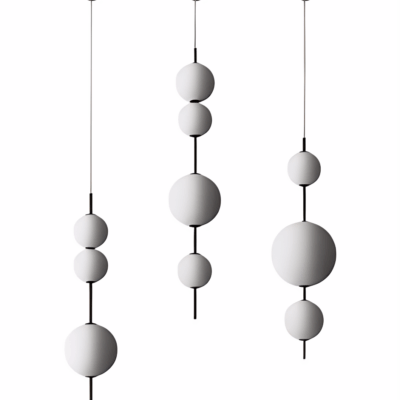 Cozy Sphere String Chandelier