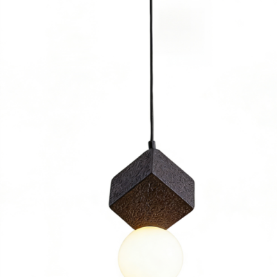 Honeycomb Stone Pendant Light