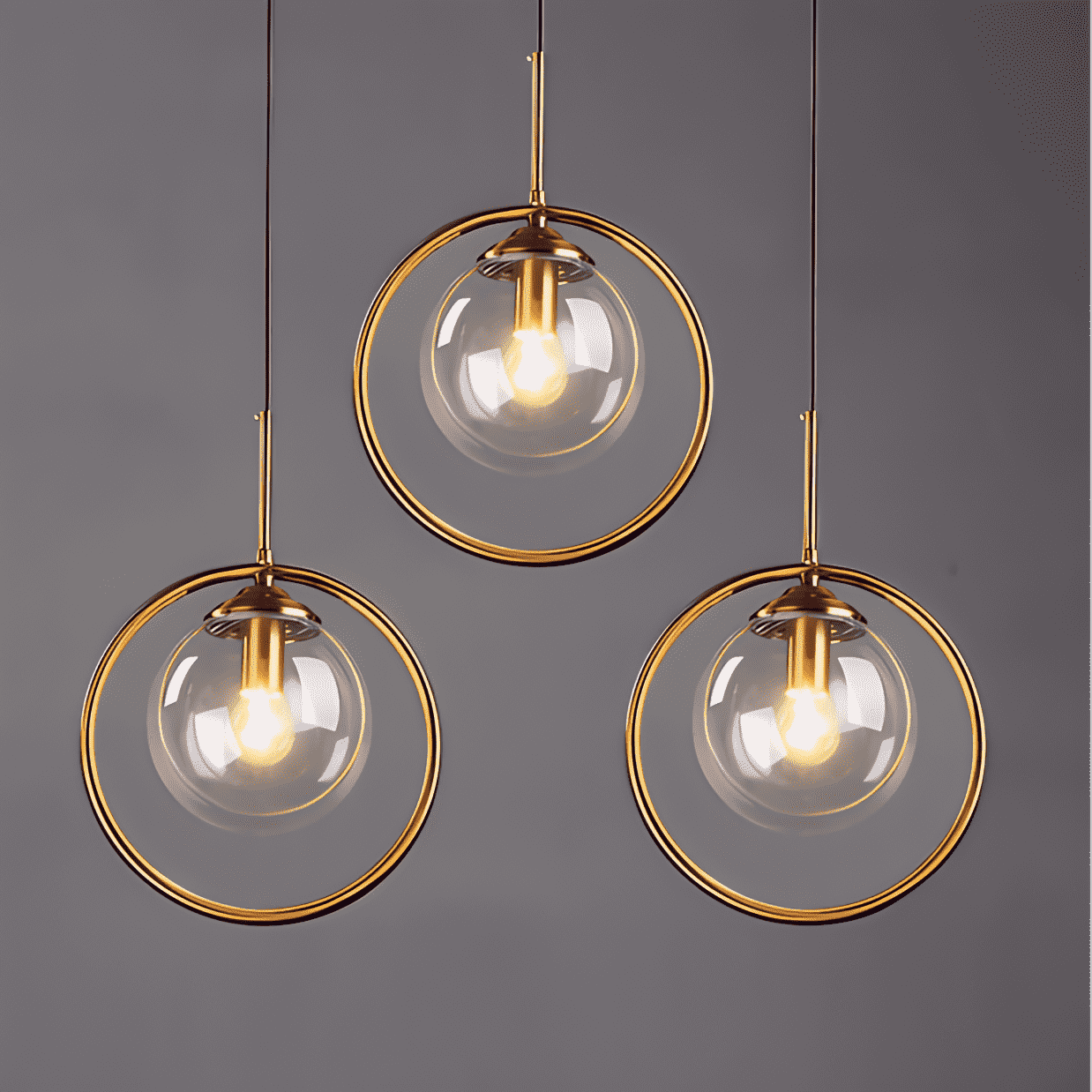 Luxe Ring Chandelier