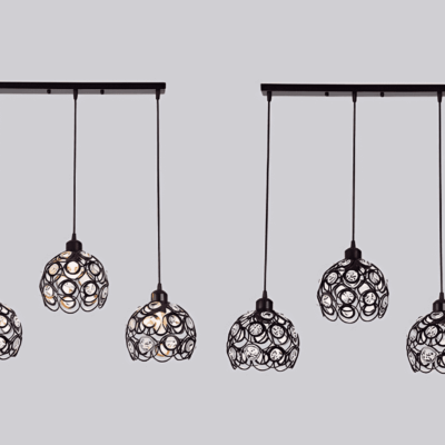 Crystal Ring Chandelier