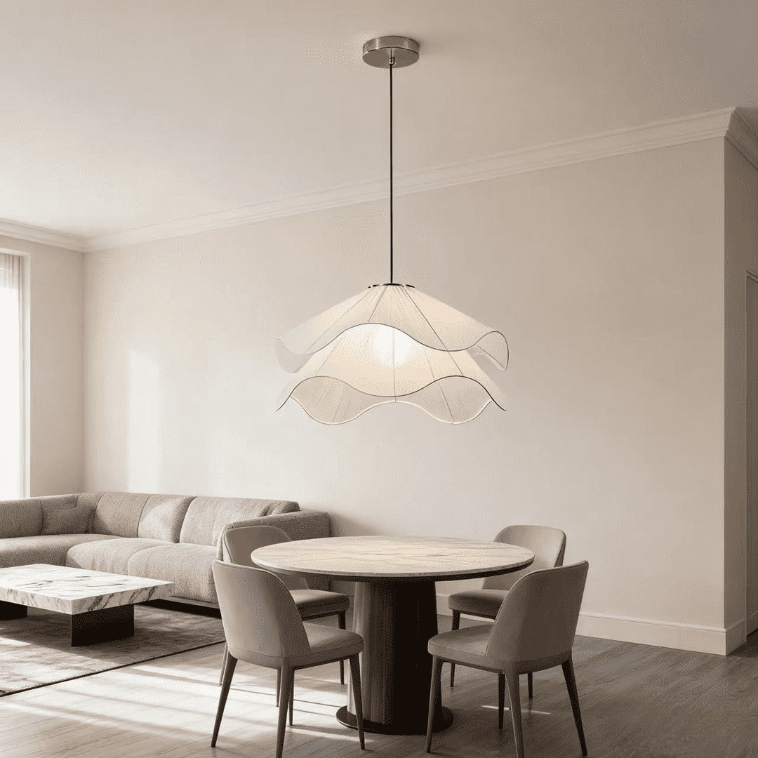 Cozy Fabric Chandelier
