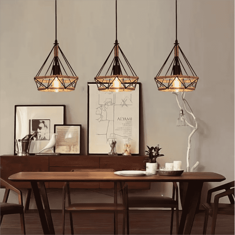 Rope Vintage Chandelier