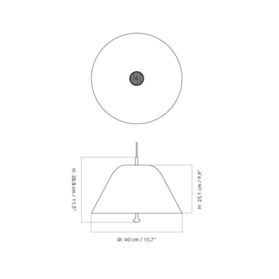 Modern Cone Pendant Light